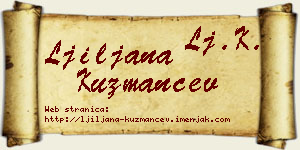 Ljiljana Kuzmančev vizit kartica